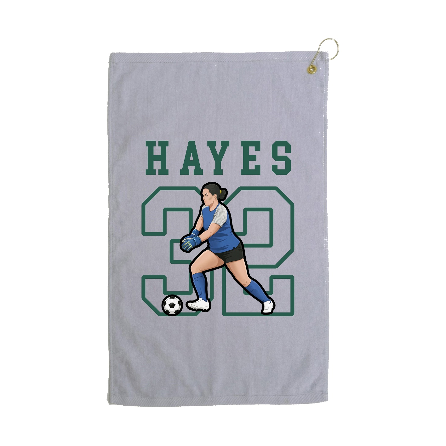 Golf Towel — Shirsey in Grey