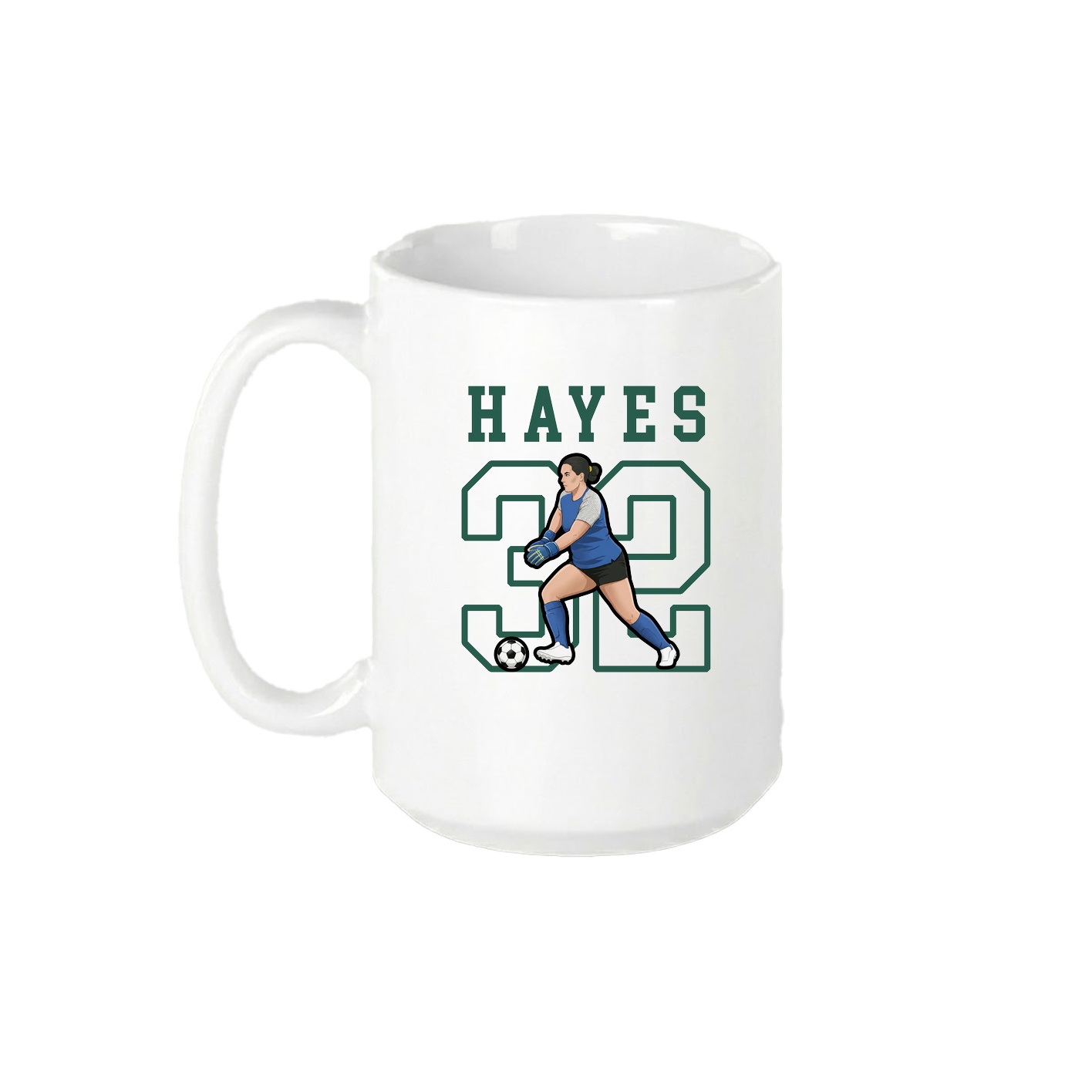 15oz Coffee Mug — Shirsey in White