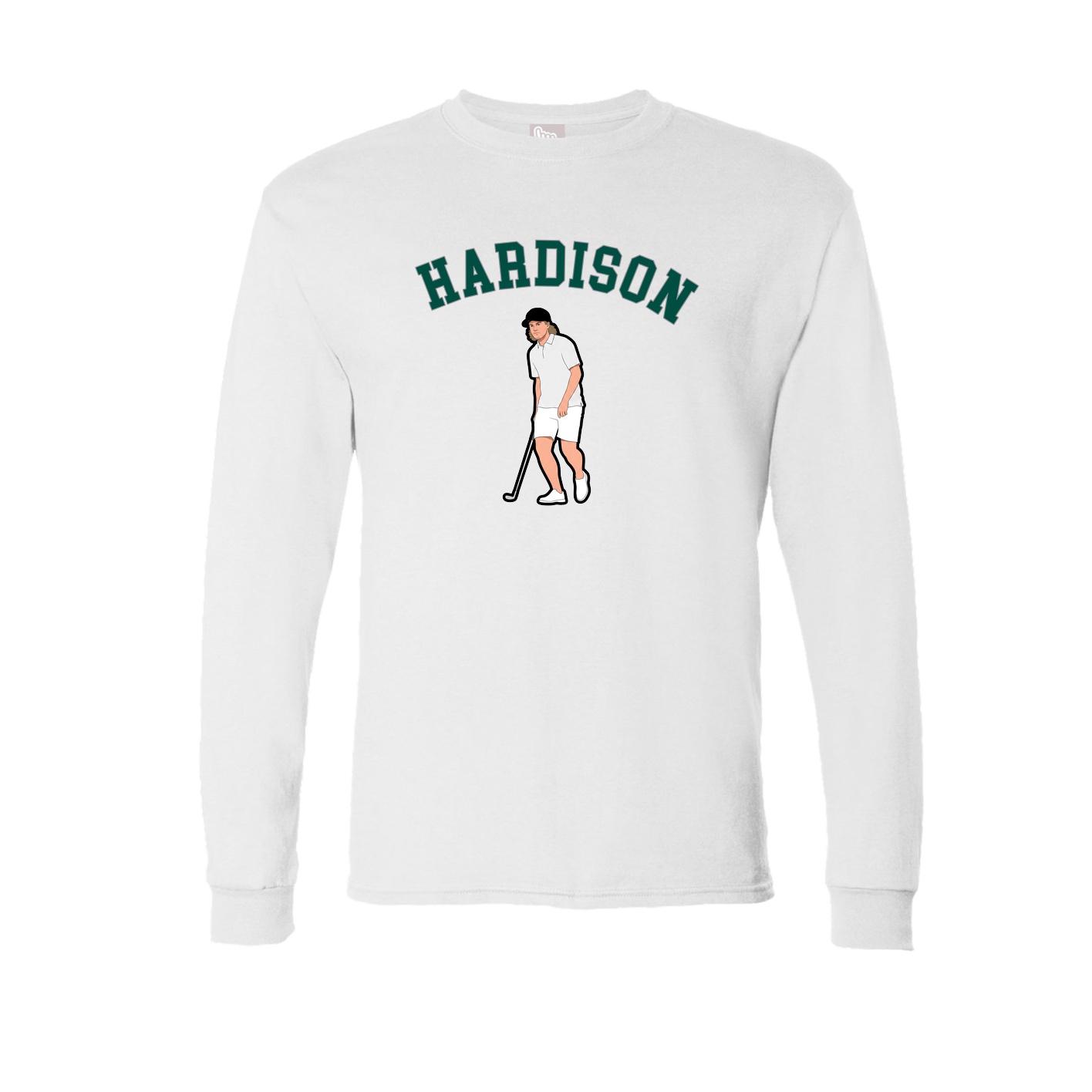 Long Sleeve Tee — Shirsey Arch in White
