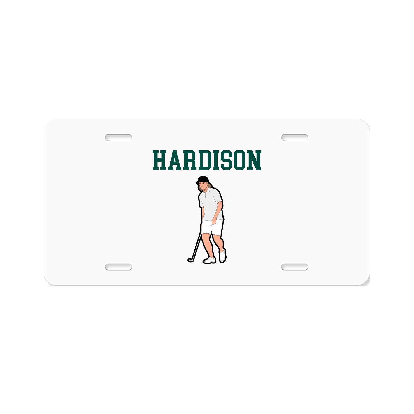 License Plate — Shirsey in Classic