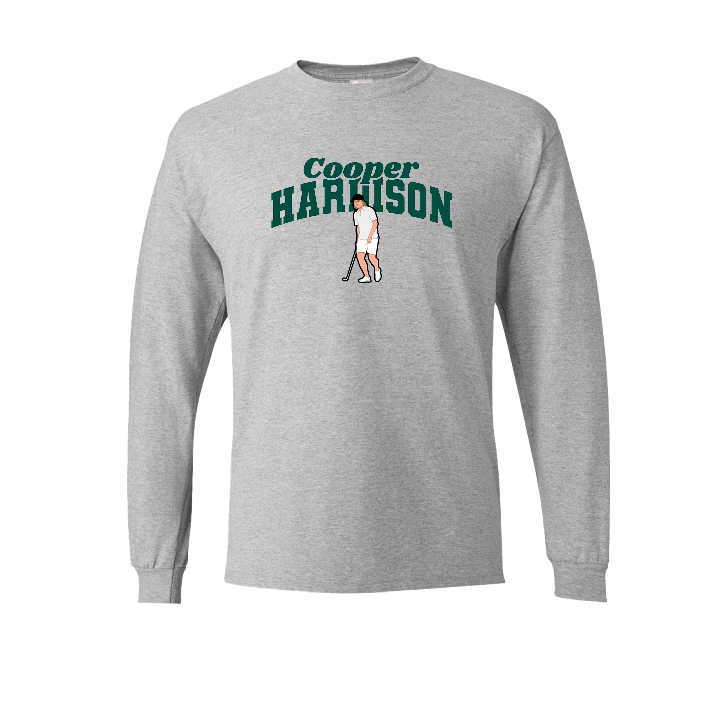 Long Sleeve Tee — Signature Arch in Grey