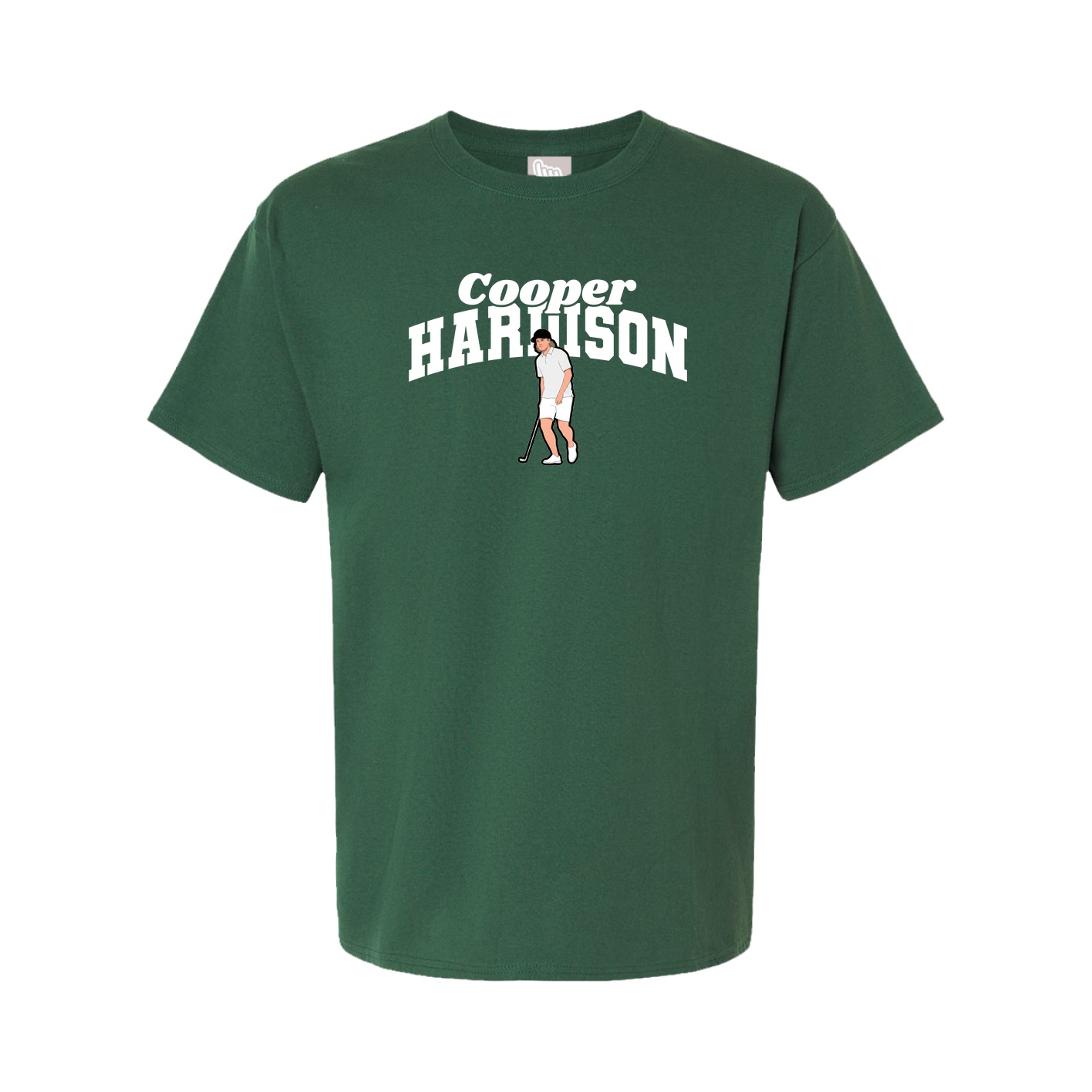 Youth Tee — Signature Arch in Green