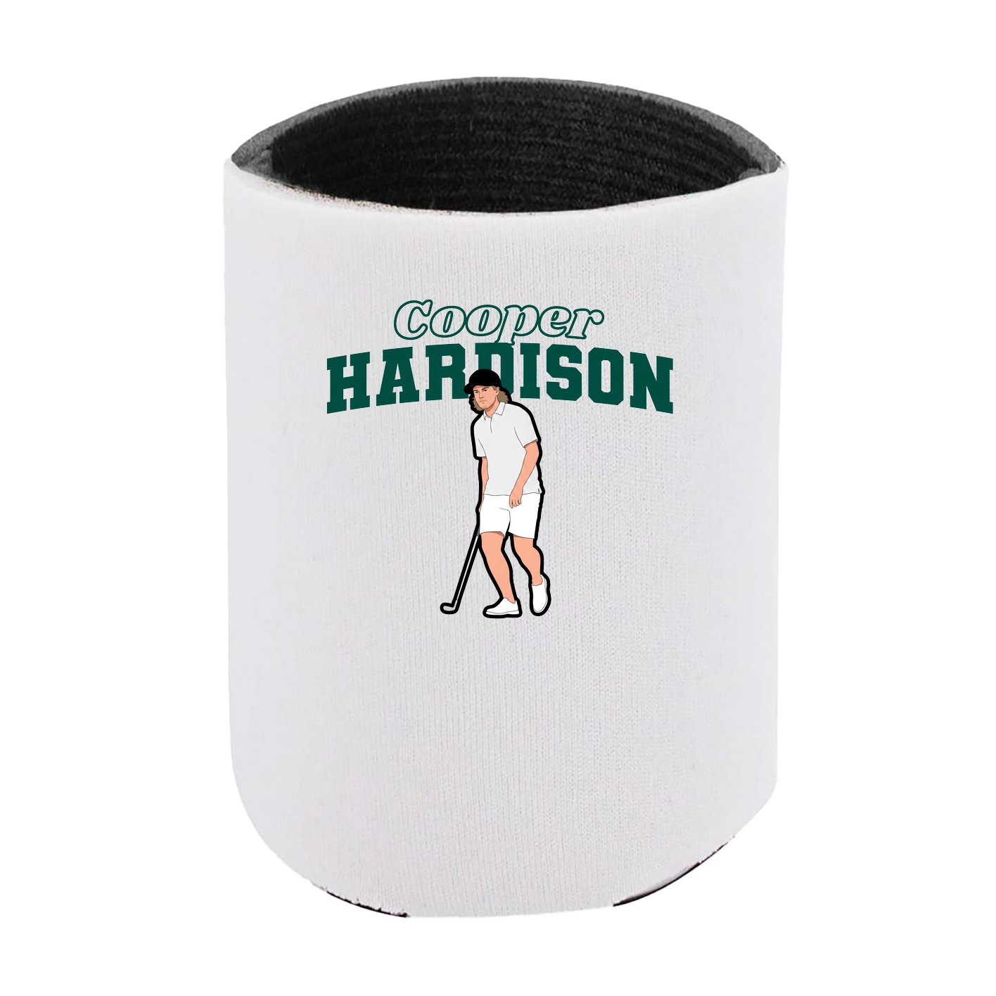Can Holder — Name Arch in White