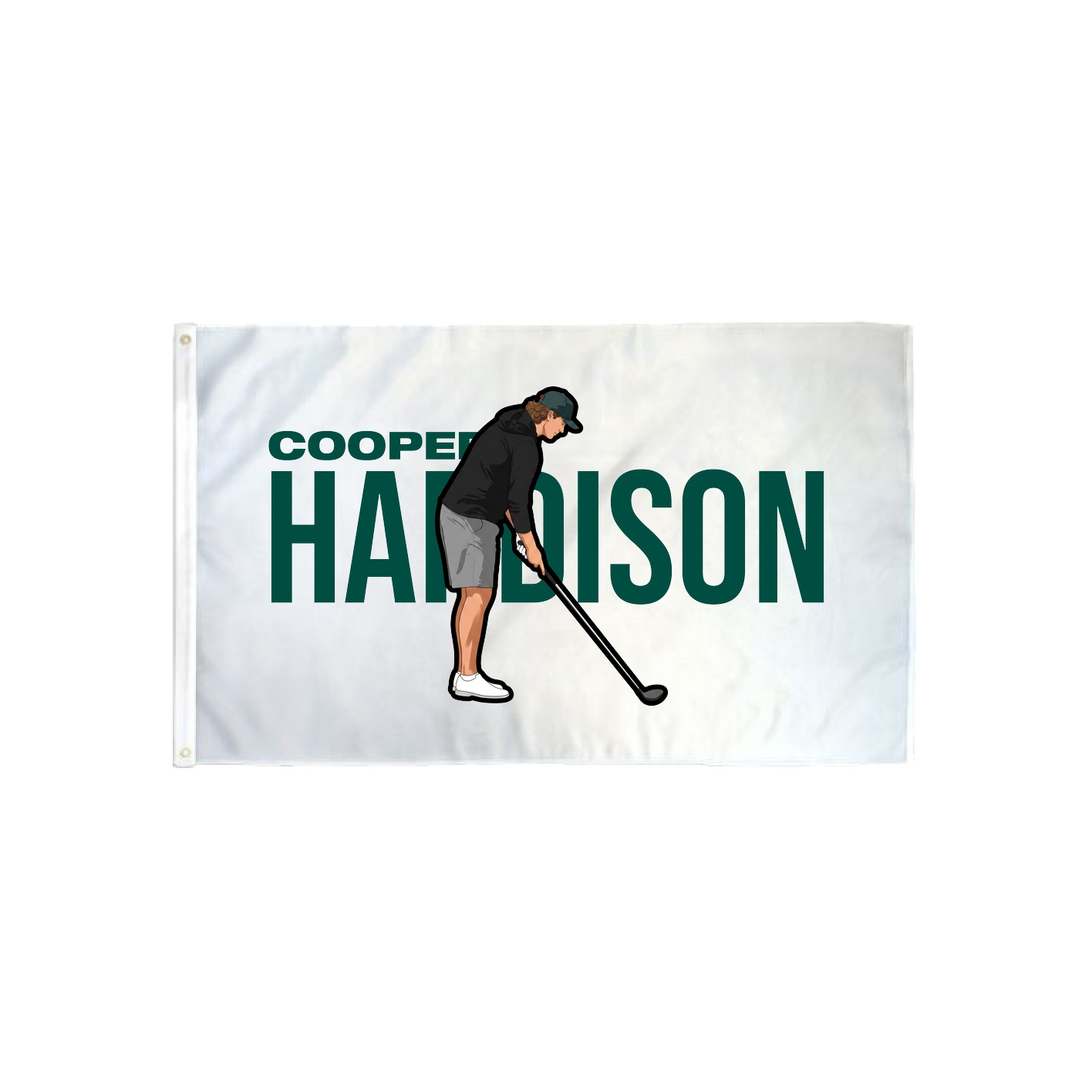 3x5 Flag — Player Name in Classic