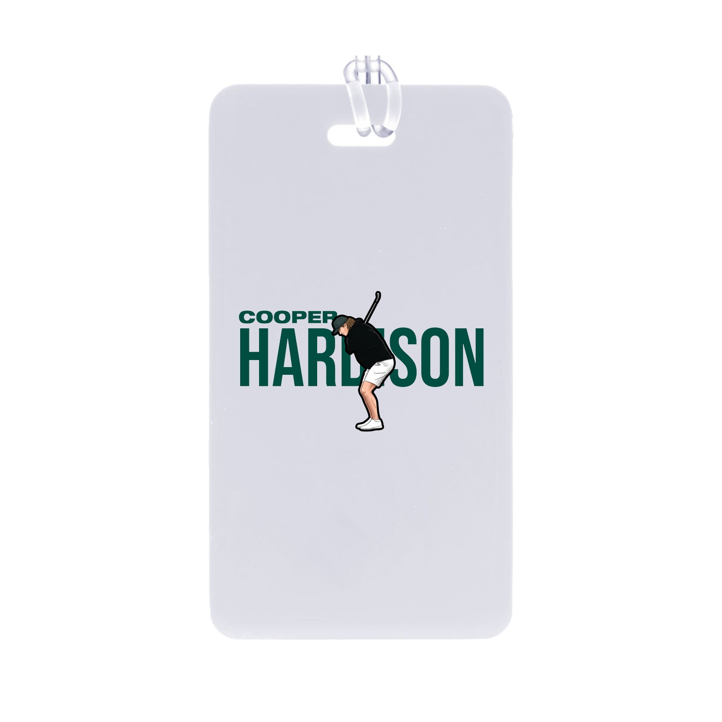 Bag Tag — Player Name in Classic