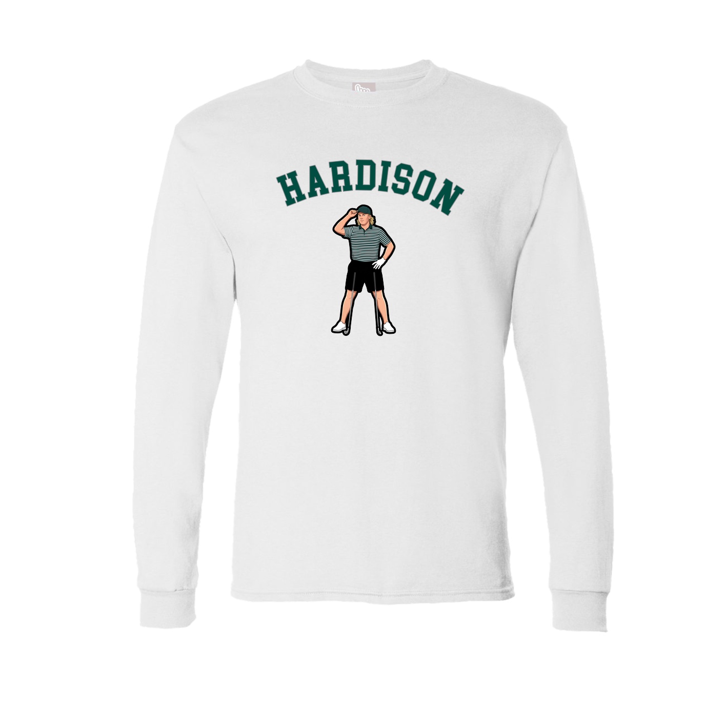 Long Sleeve Tee — Shirsey Arch in White