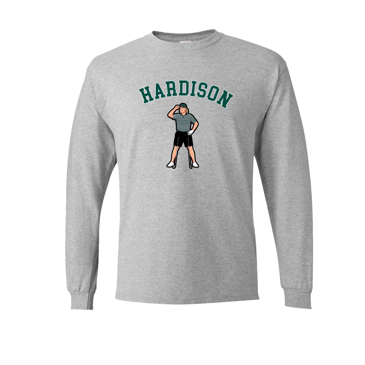 Long Sleeve Tee — Shirsey Arch in Grey
