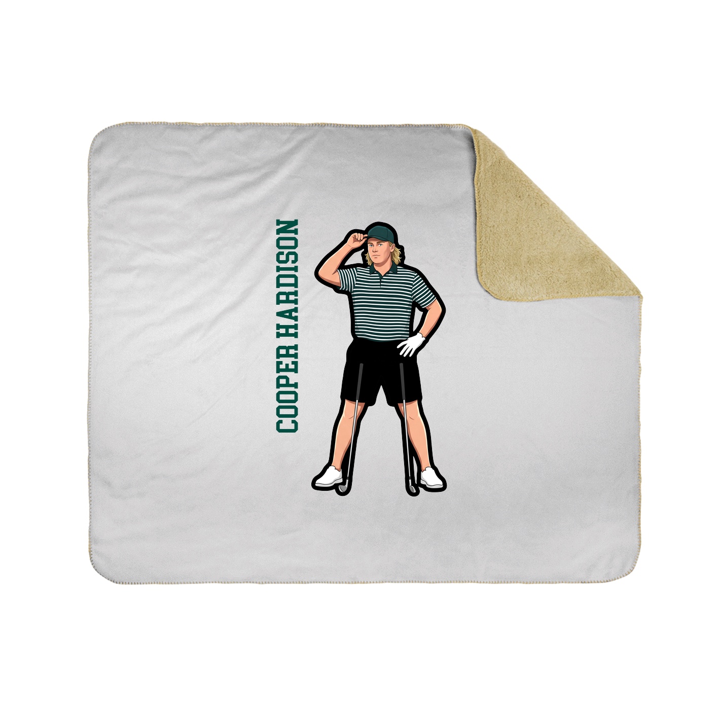 50x60 Sherpa Lined Throw Blanket