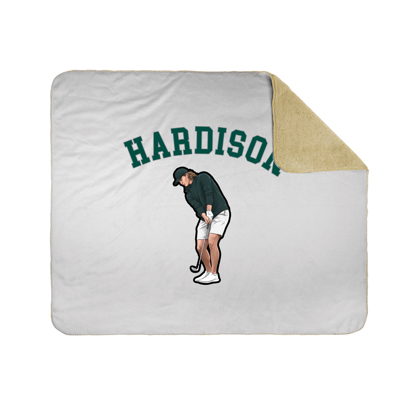 Throw Blanket — Shirsey Arch in White