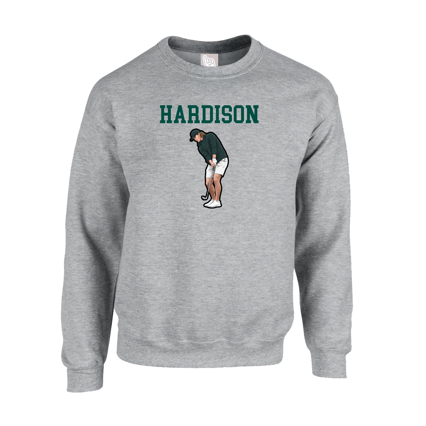 Fleece Crew — Shirsey in Grey