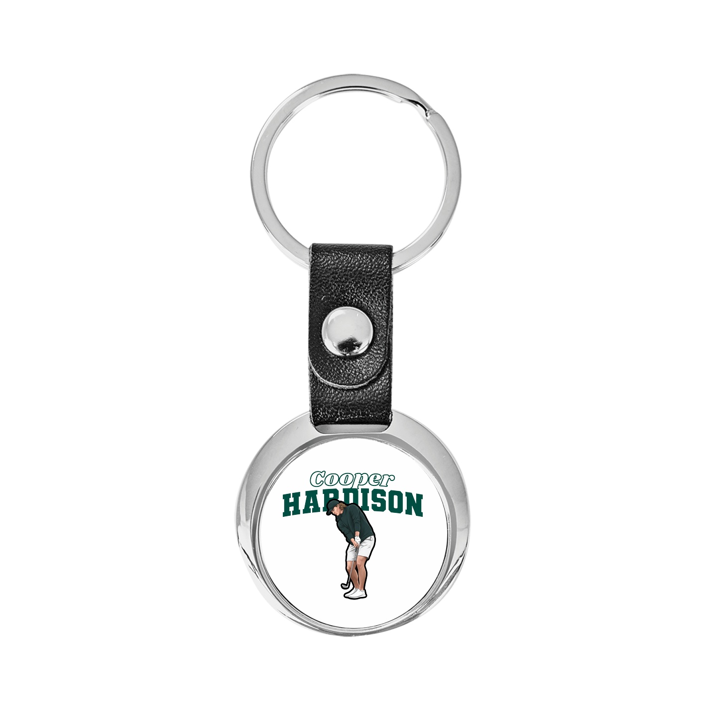 Key Chain — Name Arch in Classic