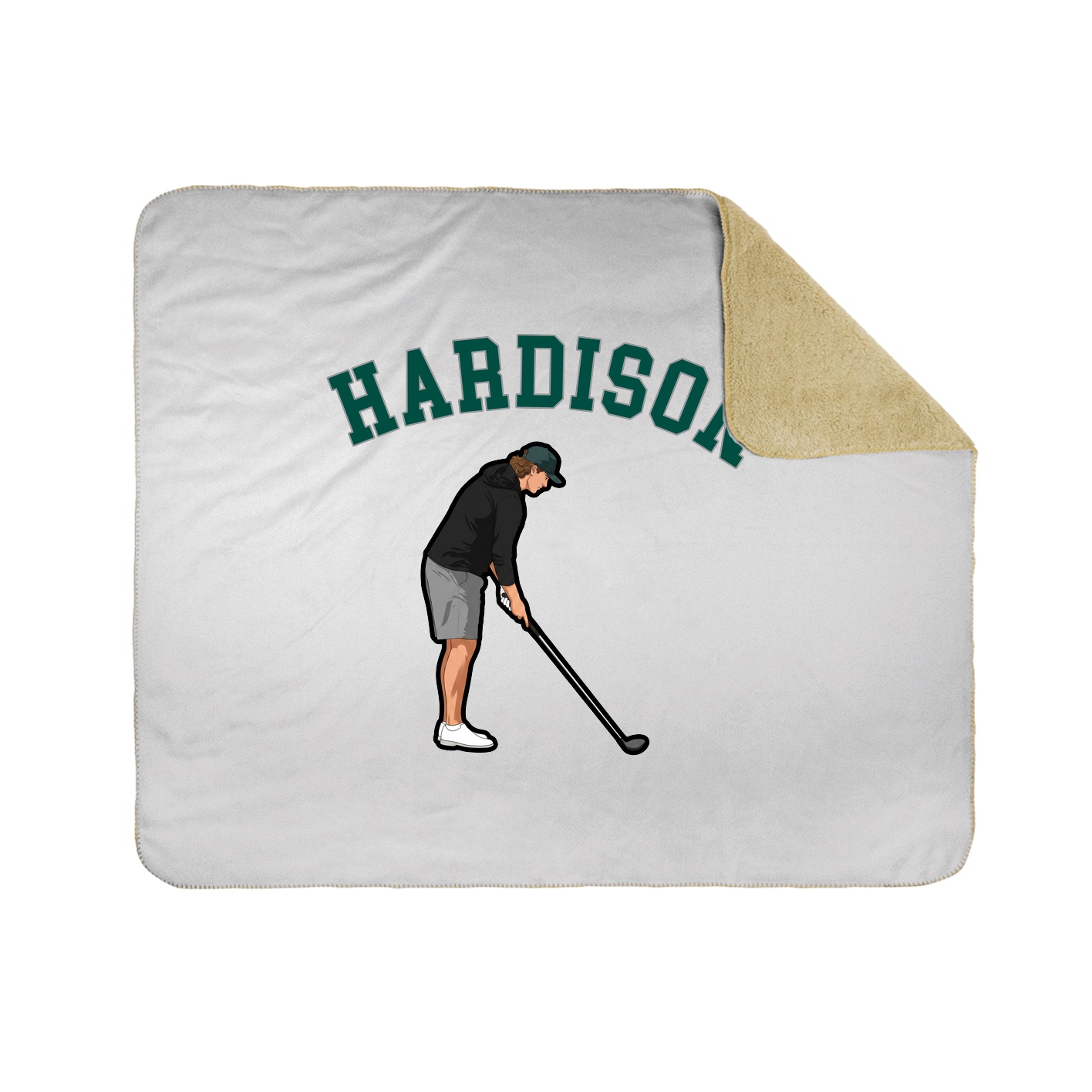 Throw Blanket — Shirsey Arch in White