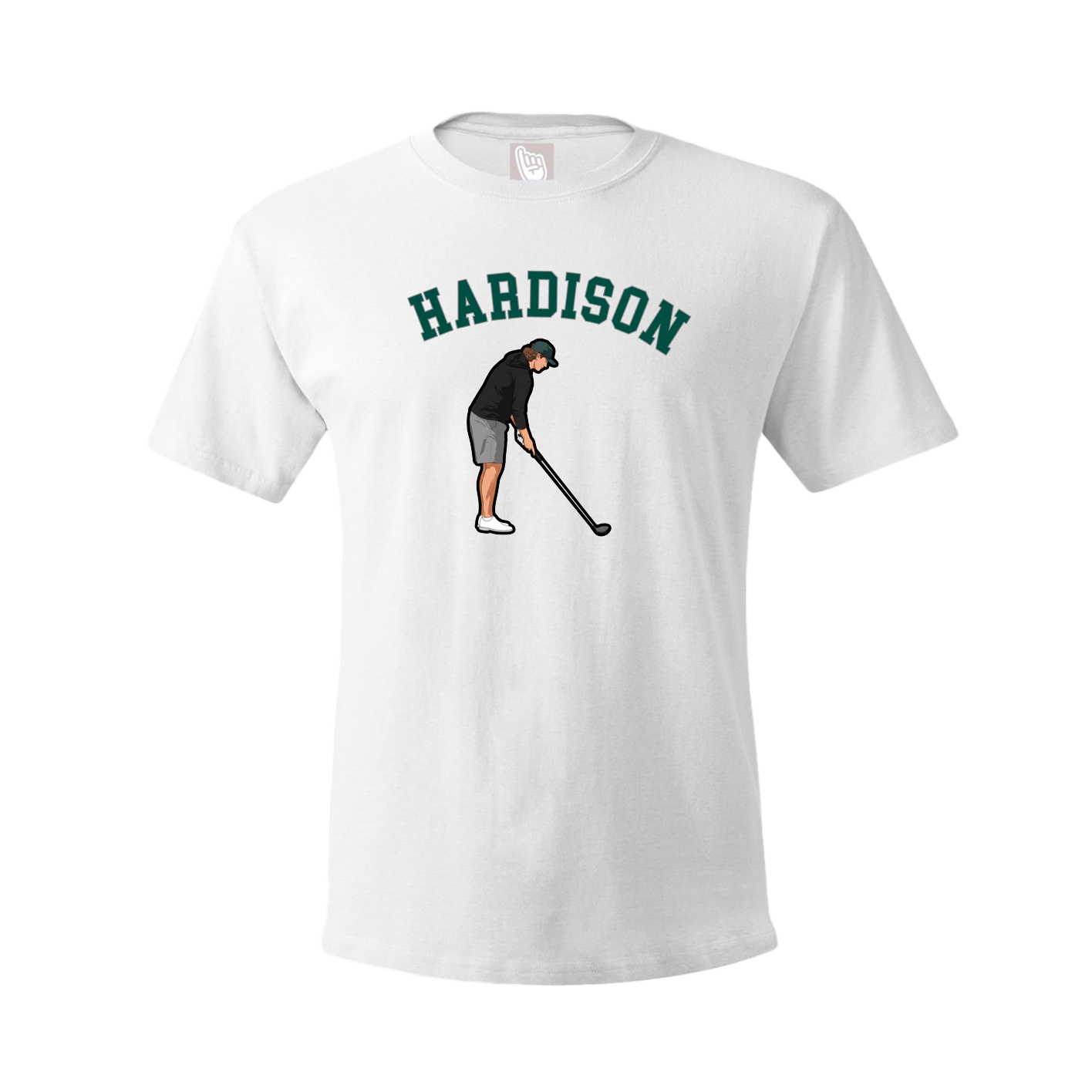 Youth Tee — Shirsey Arch in White
