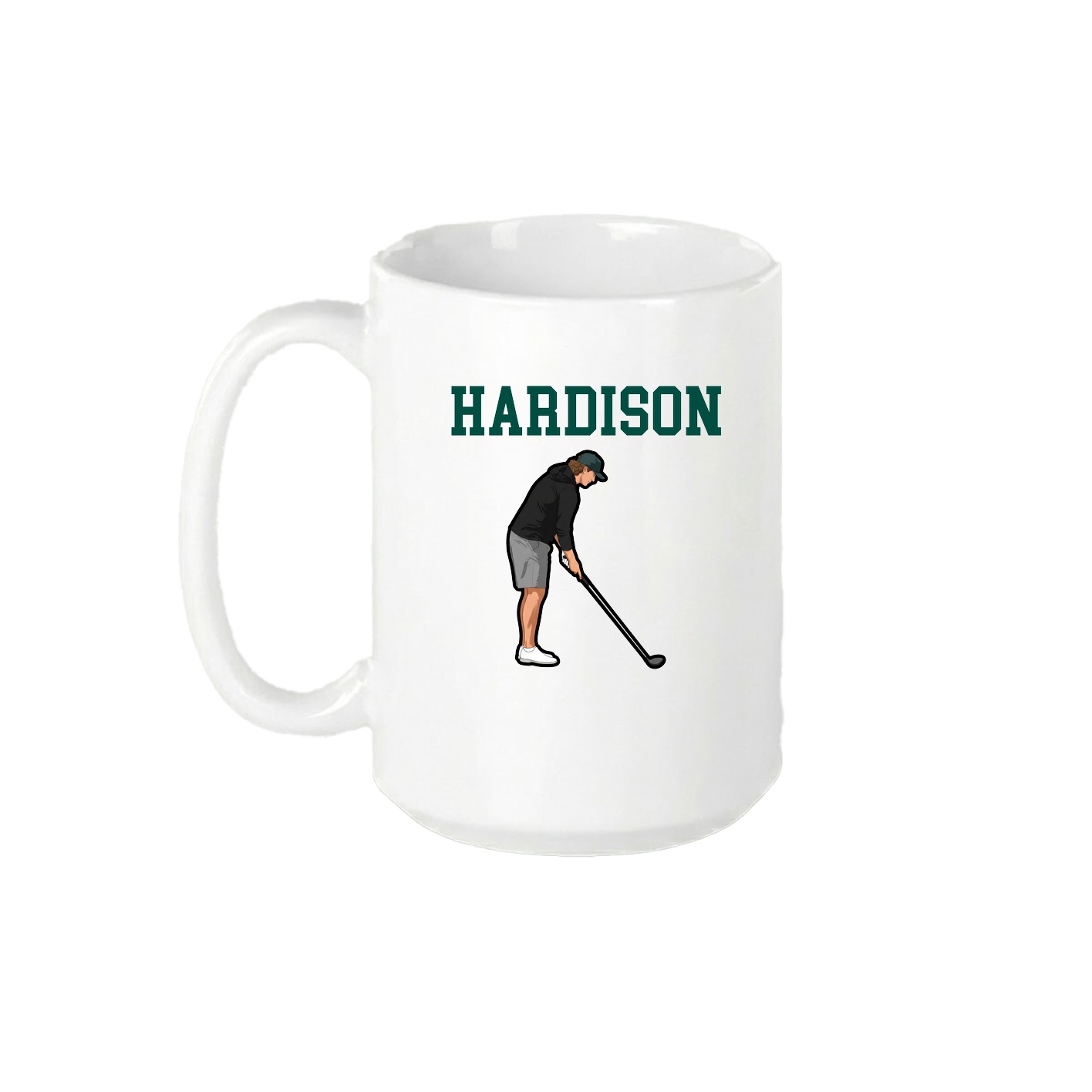 15oz Coffee Mug — Shirsey in White