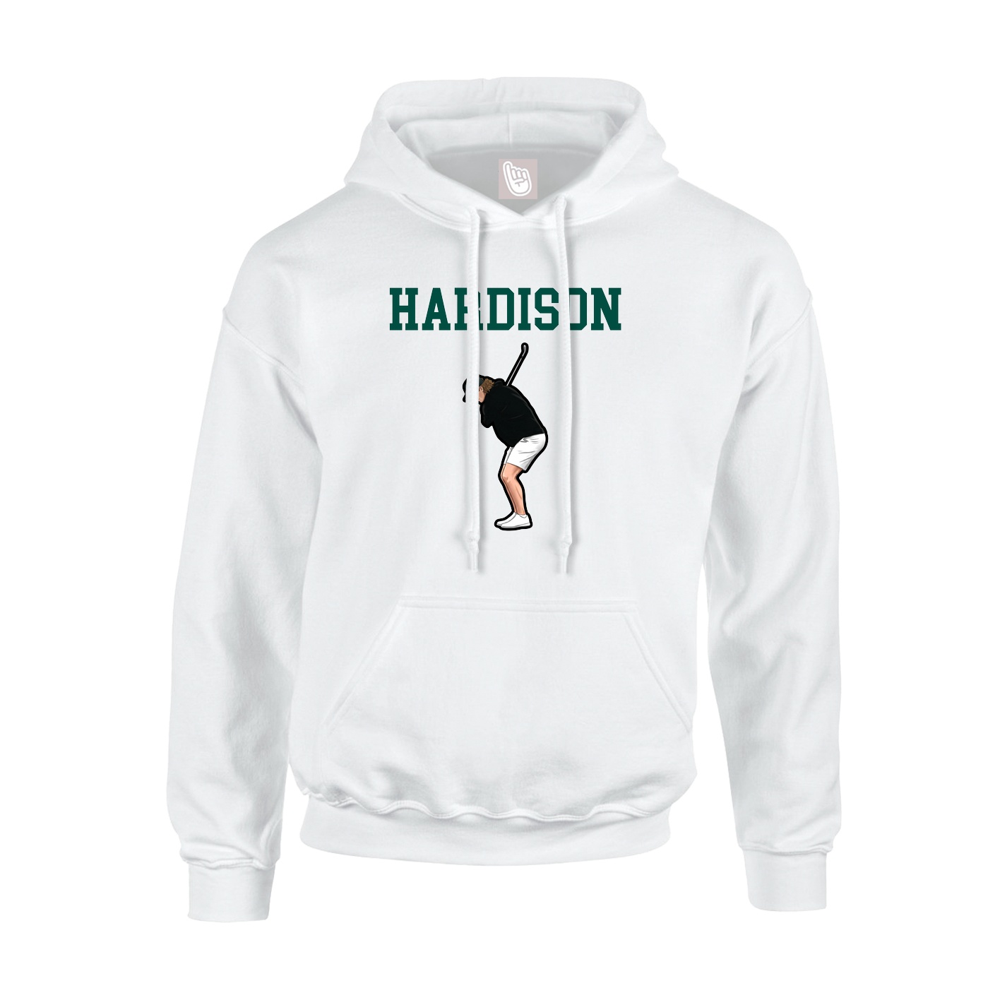 Hoodie — Shirsey in White