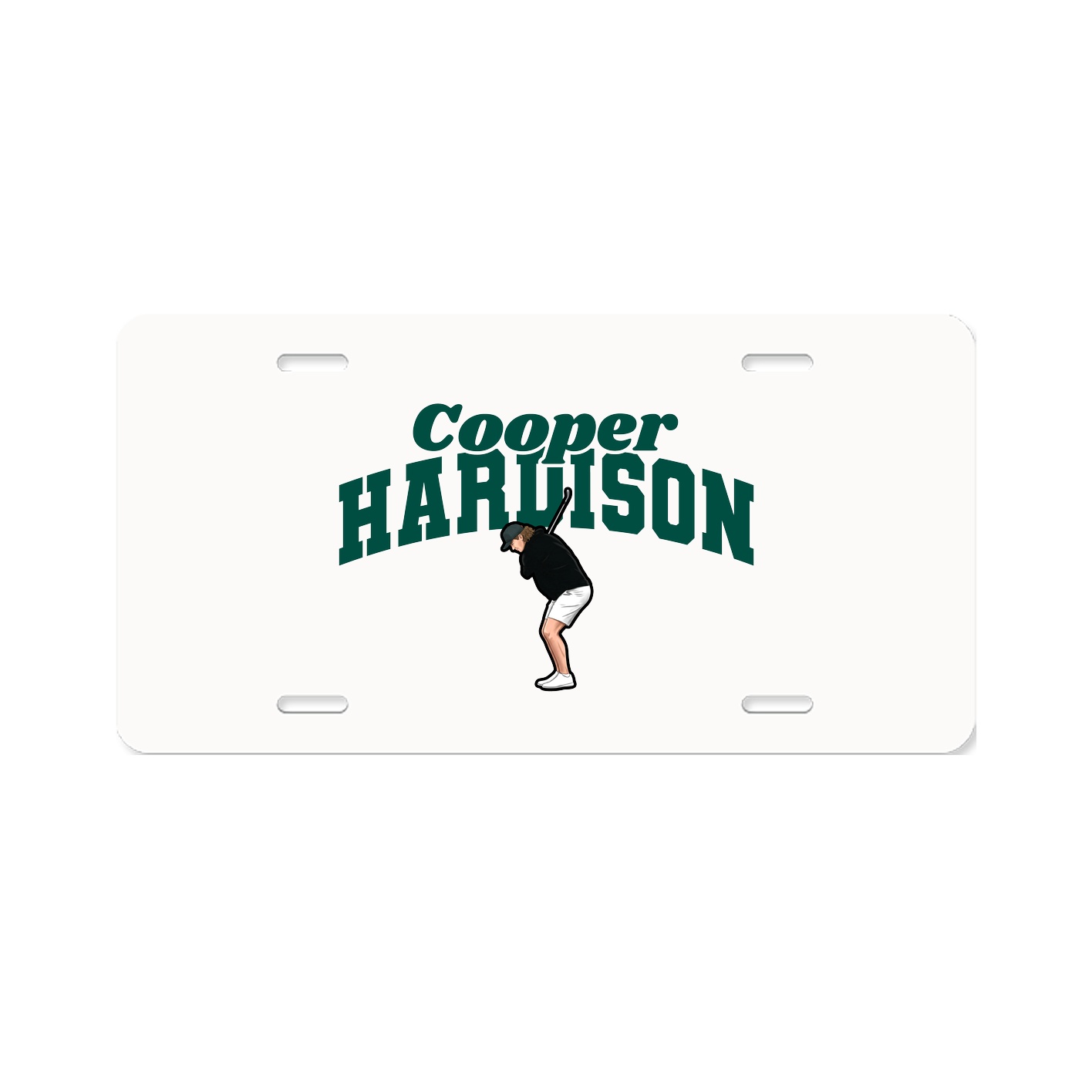 License Plate — Signature Arch in Classic