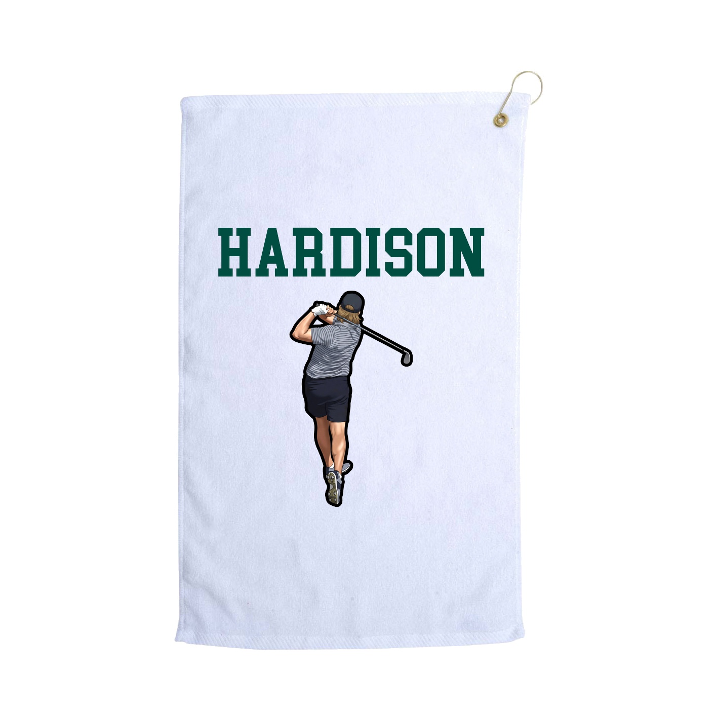 Golf Towel — Shirsey in White