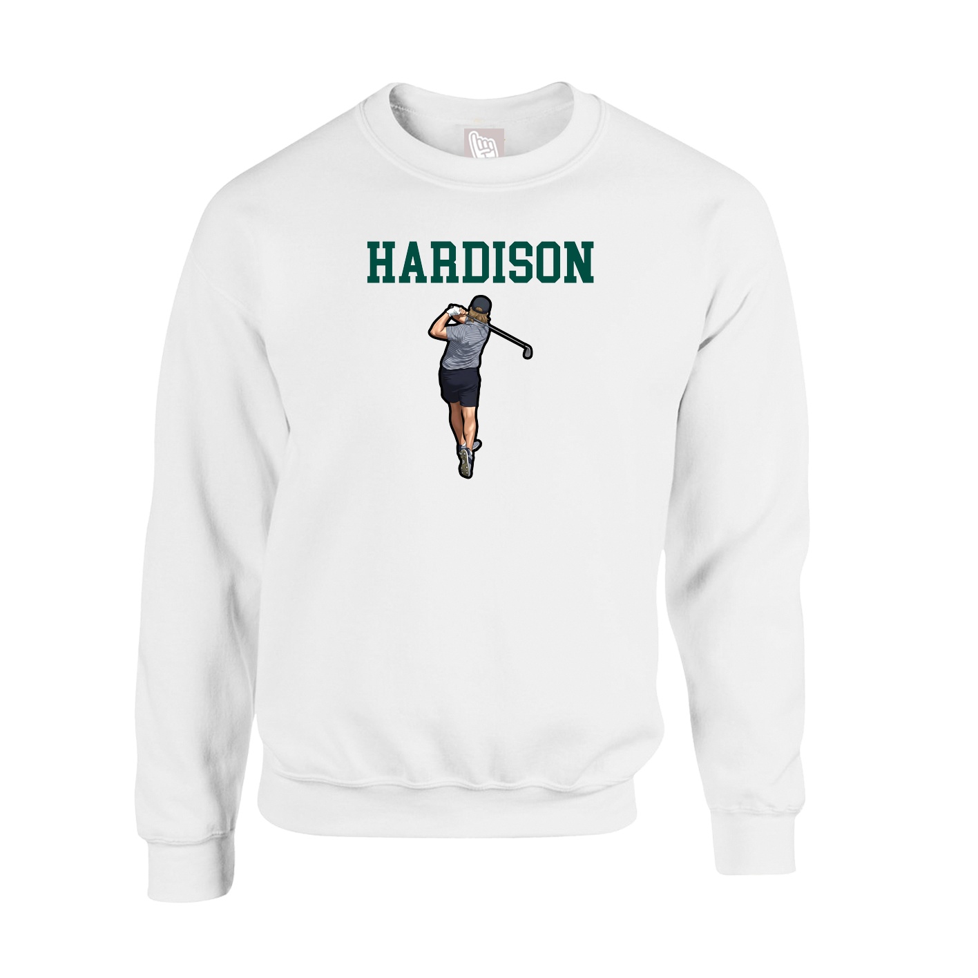 Fleece Crew — Shirsey in White