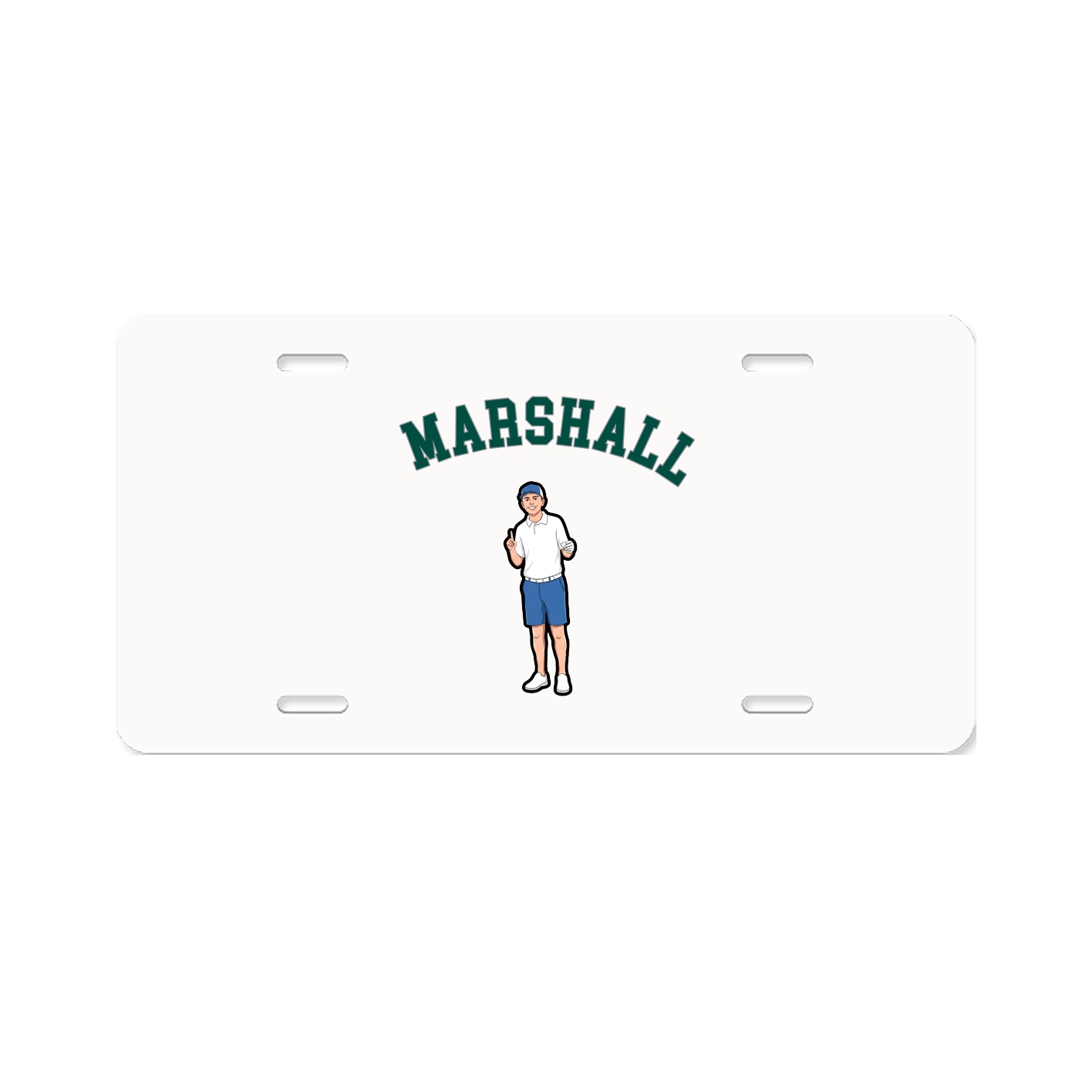 License Plate — Shirsey Arch in Classic