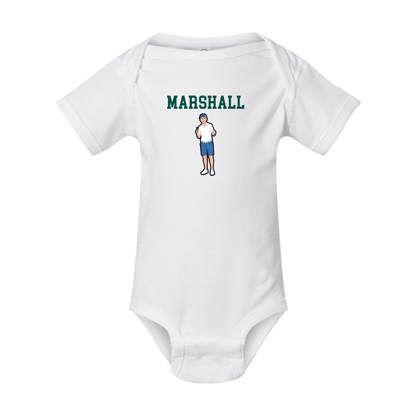 Baby Onesie — Shirsey in White