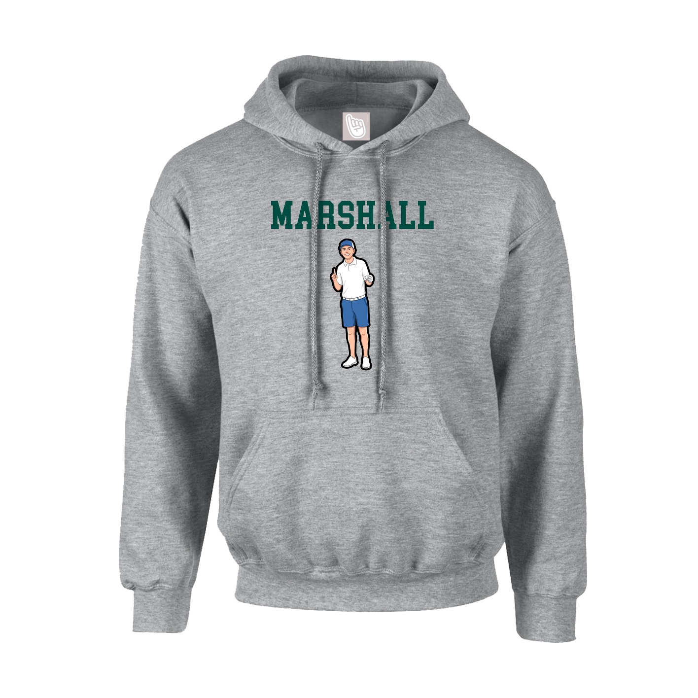 Hoodie — Shirsey in Grey