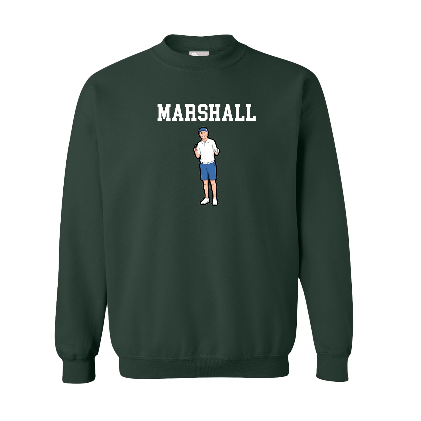 Fleece Crew — Shirsey in Green