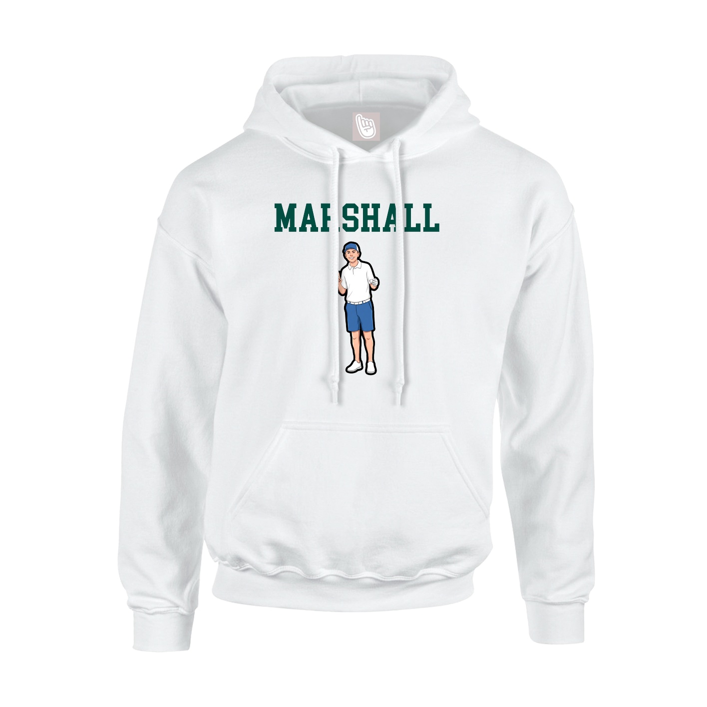 Youth Hoodie — Shirsey in White