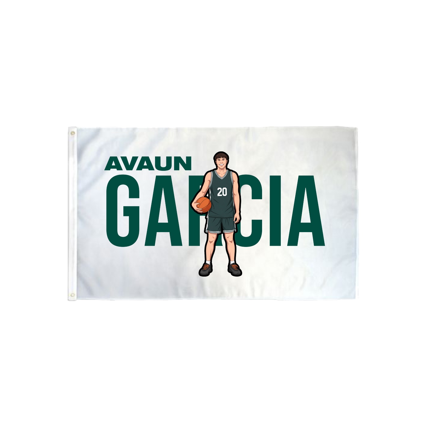 3x5 Flag — Player Name in Classic