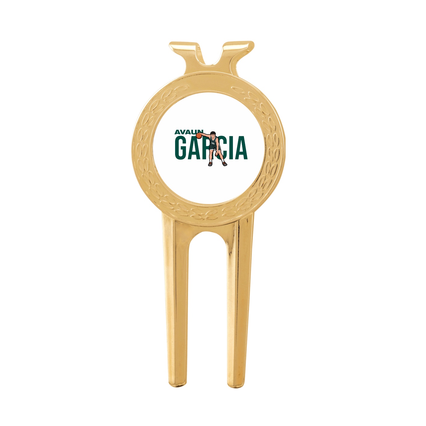 Divot Tool with Ball Marker — Player Name in Classic