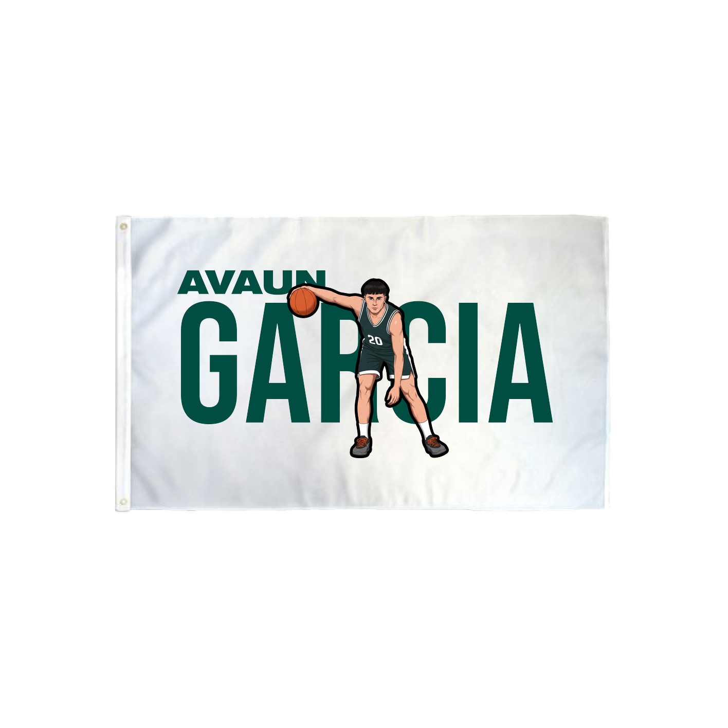 3x5 Flag — Player Name in Classic