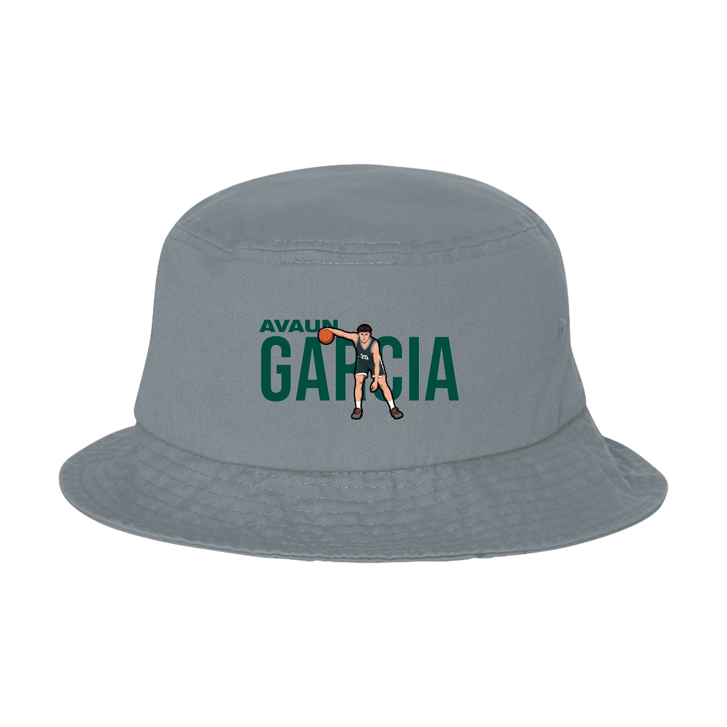 Bucket Cap — Player Name in Grey