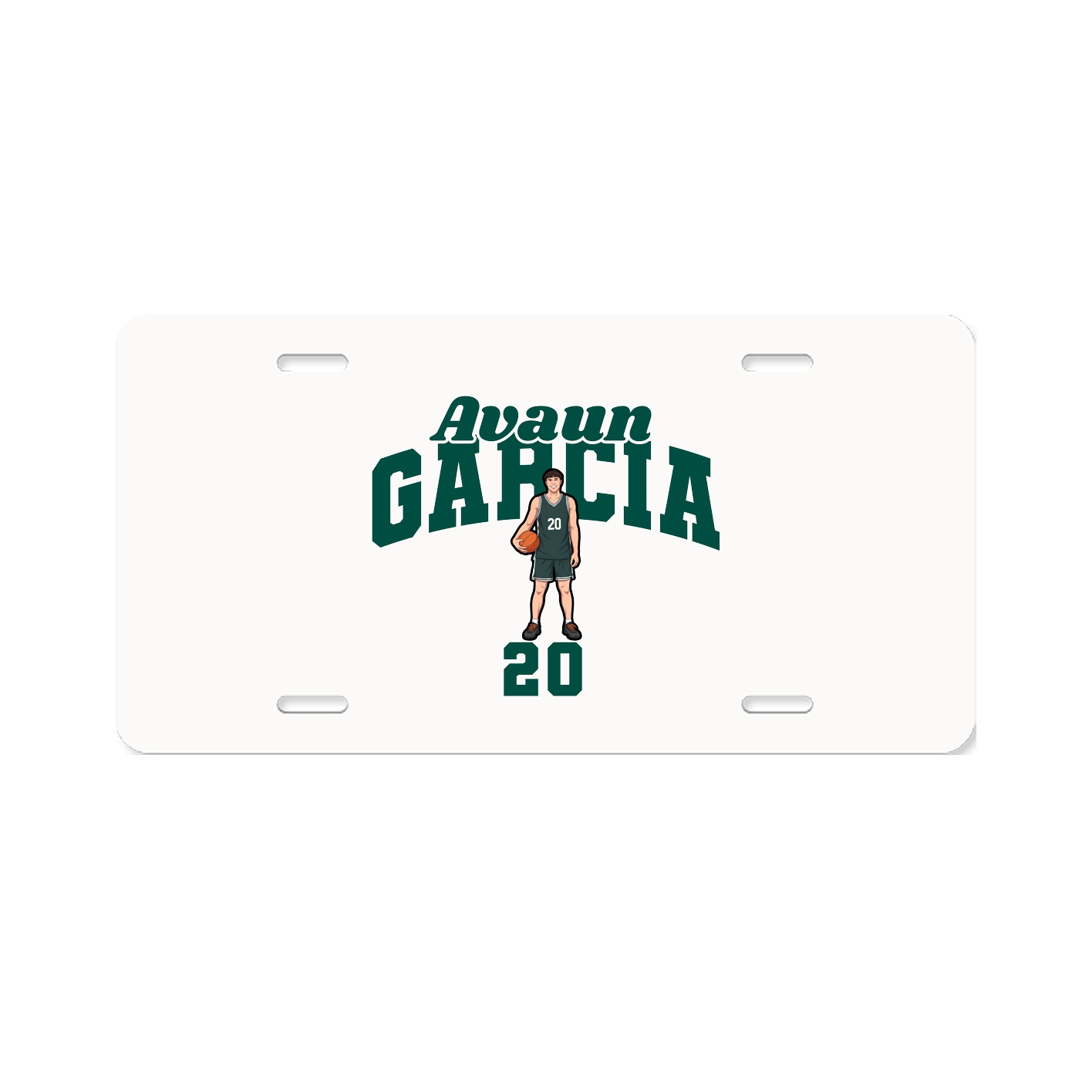 License Plate — Signature Arch in Classic