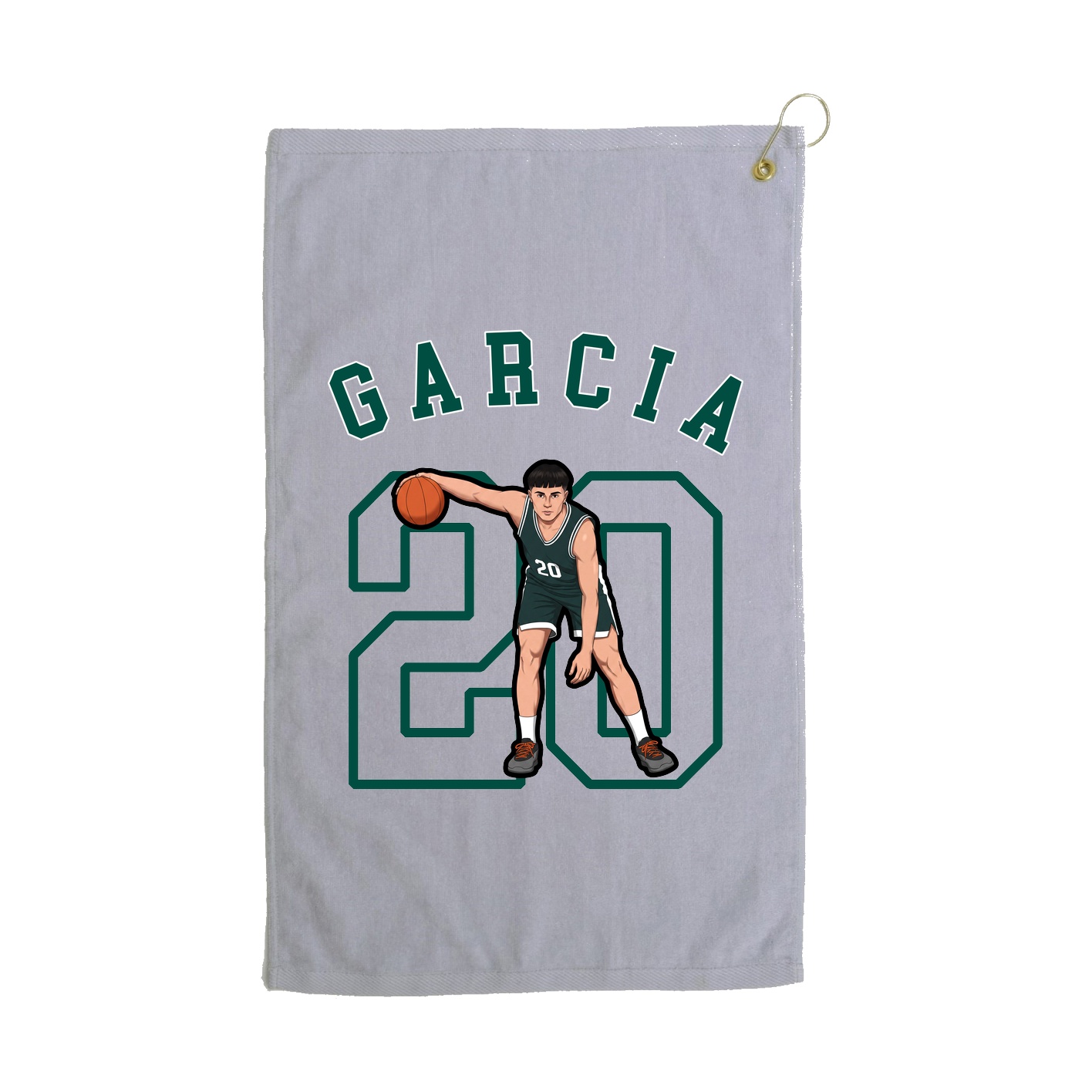 Golf Towel — Shirsey Arch in Grey