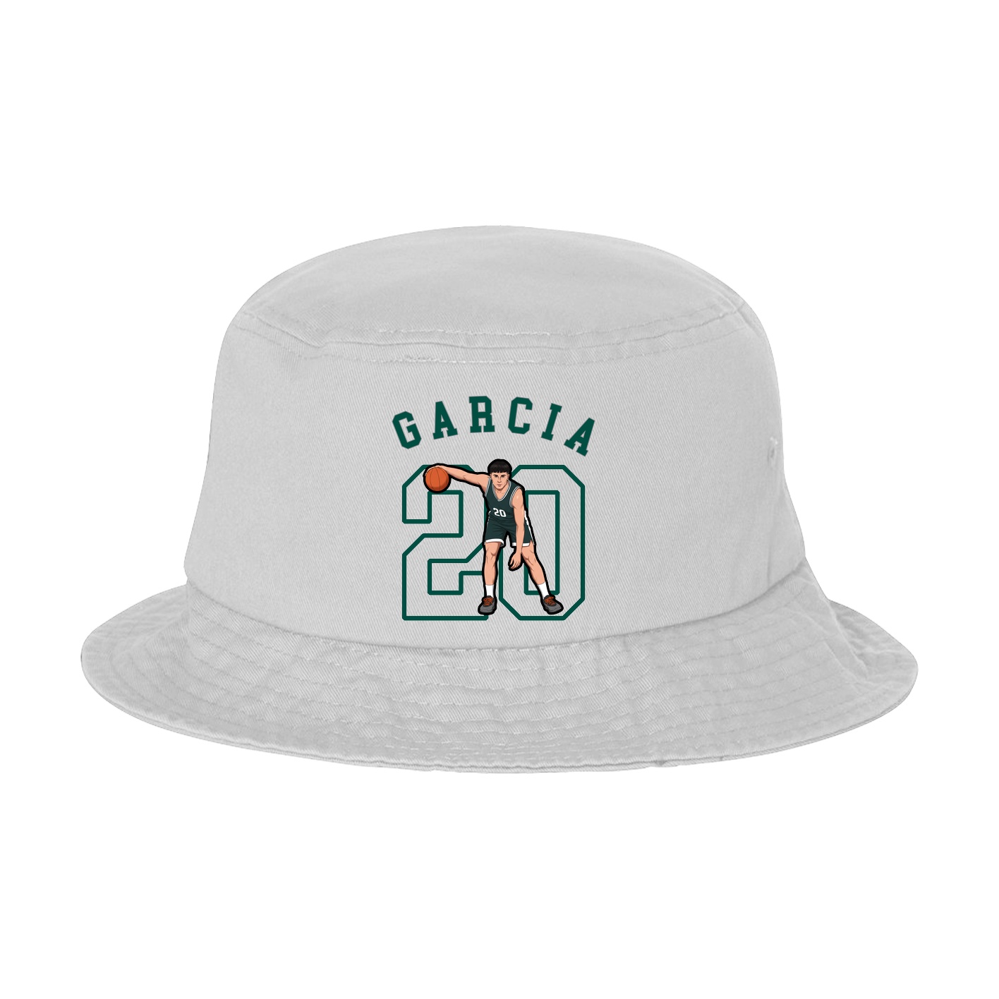 Bucket Cap — Shirsey Arch in White