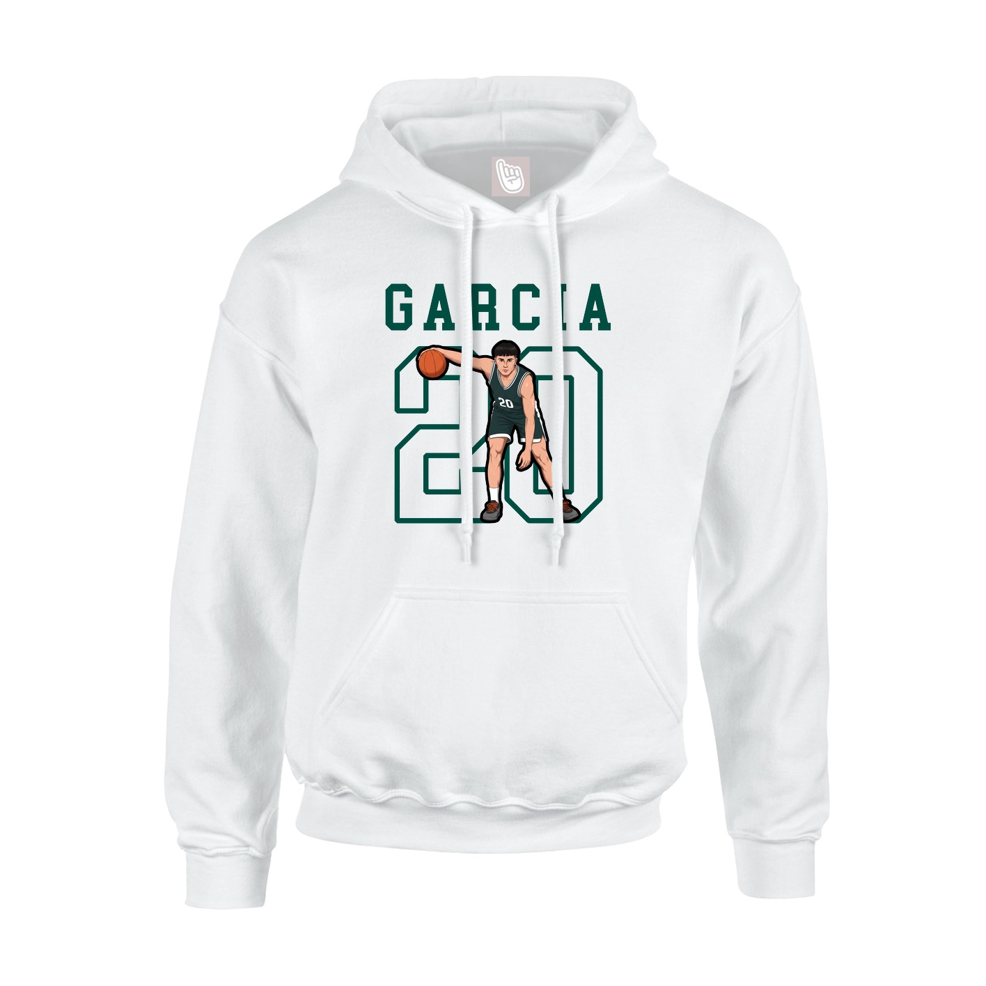 Youth Hoodie — Shirsey in White