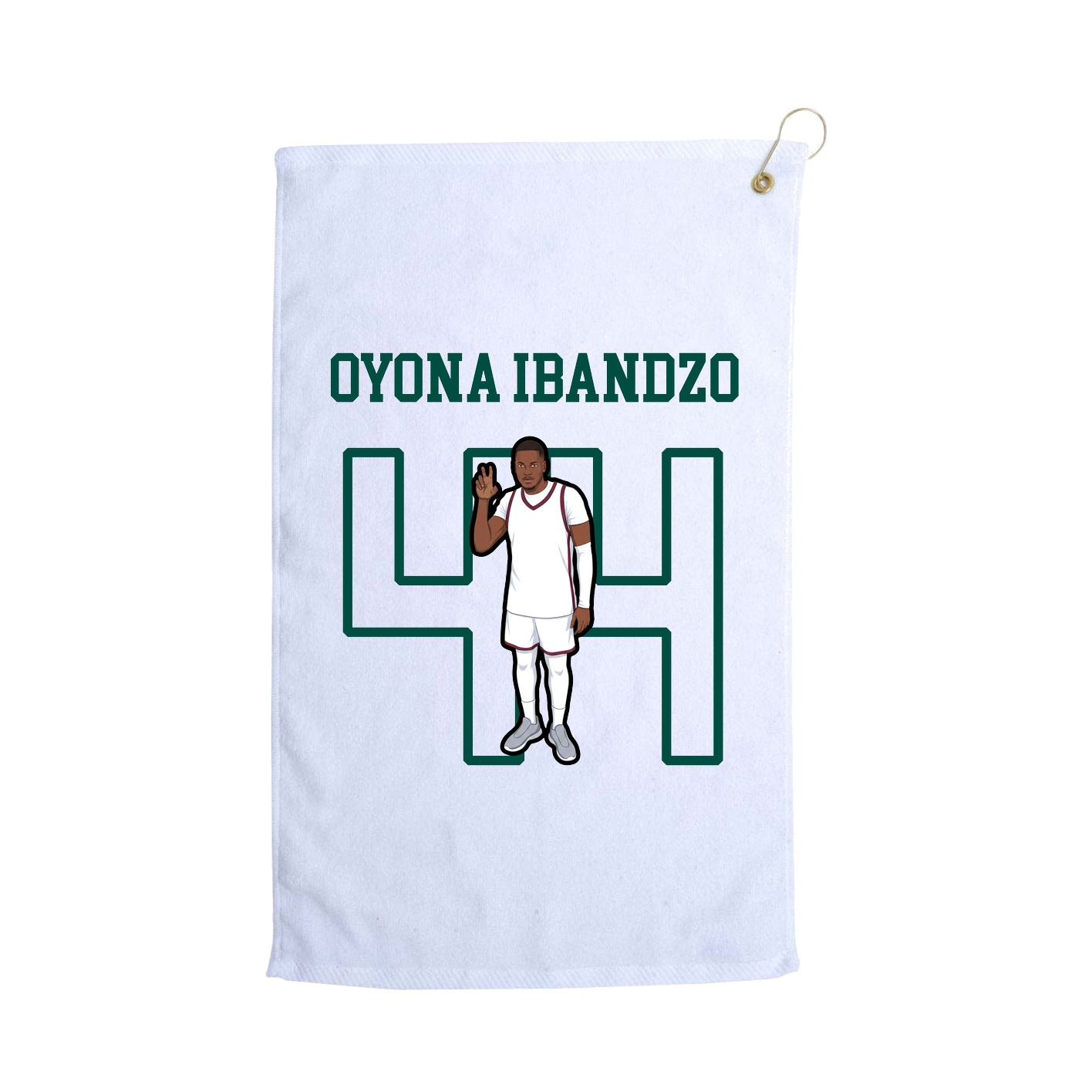 Golf Towel — Shirsey in White
