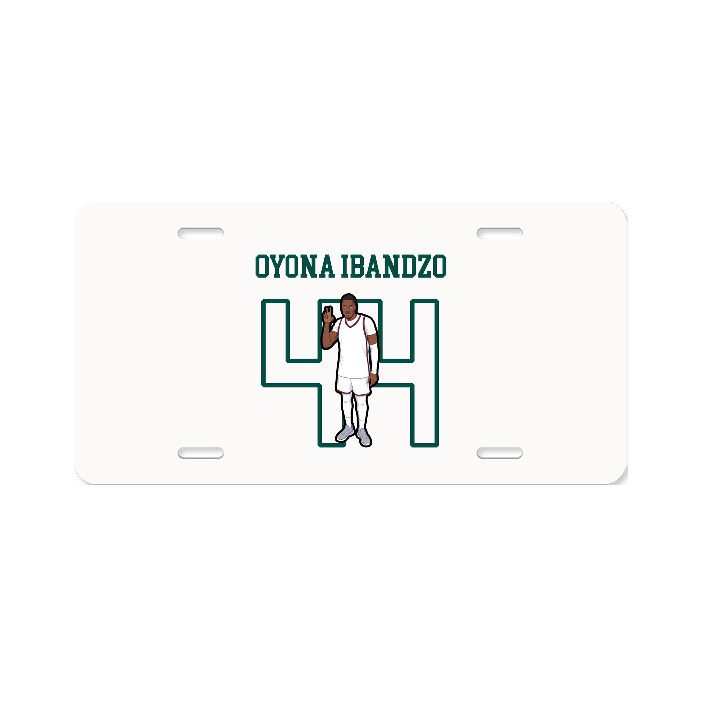 License Plate — Shirsey in Classic