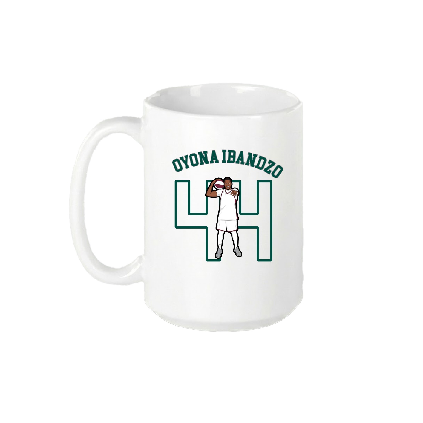 15oz Coffee Mug — Shirsey Arch in White