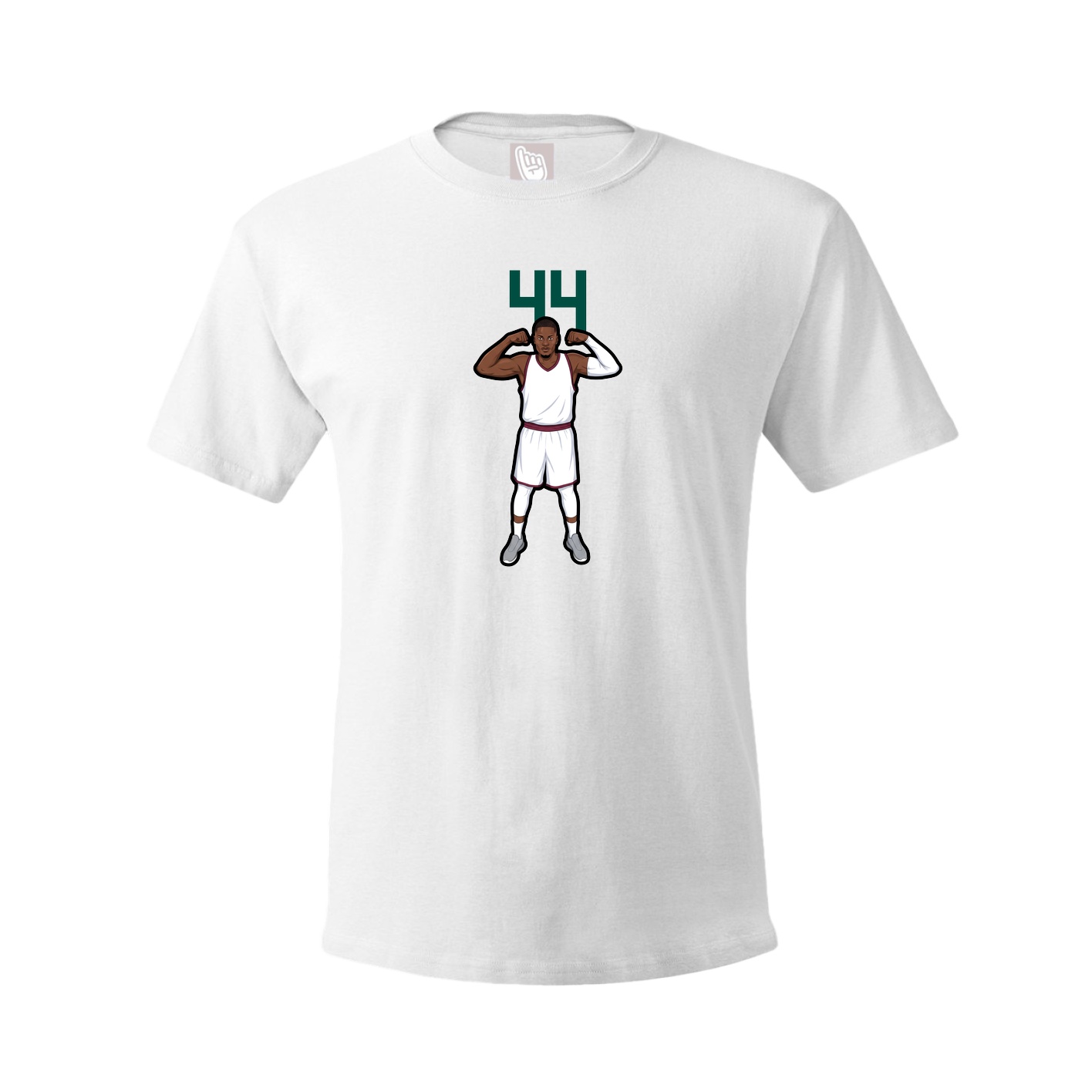 Tee — Number Top in White