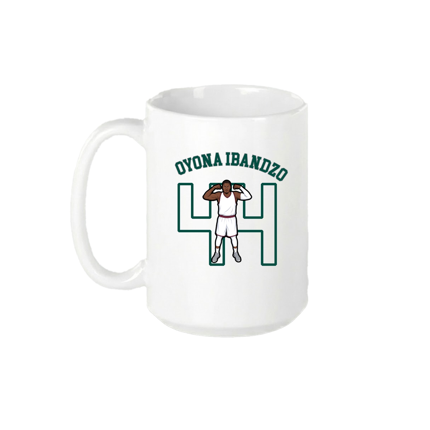 15oz Coffee Mug — Shirsey Arch in White