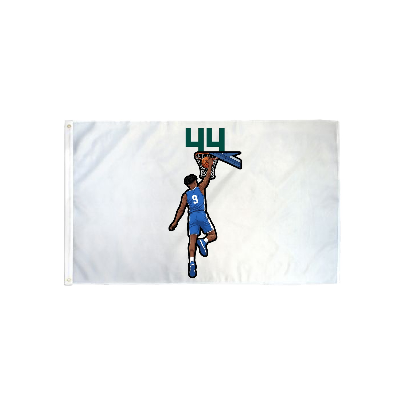 3x5 Flag — Number Top in Classic