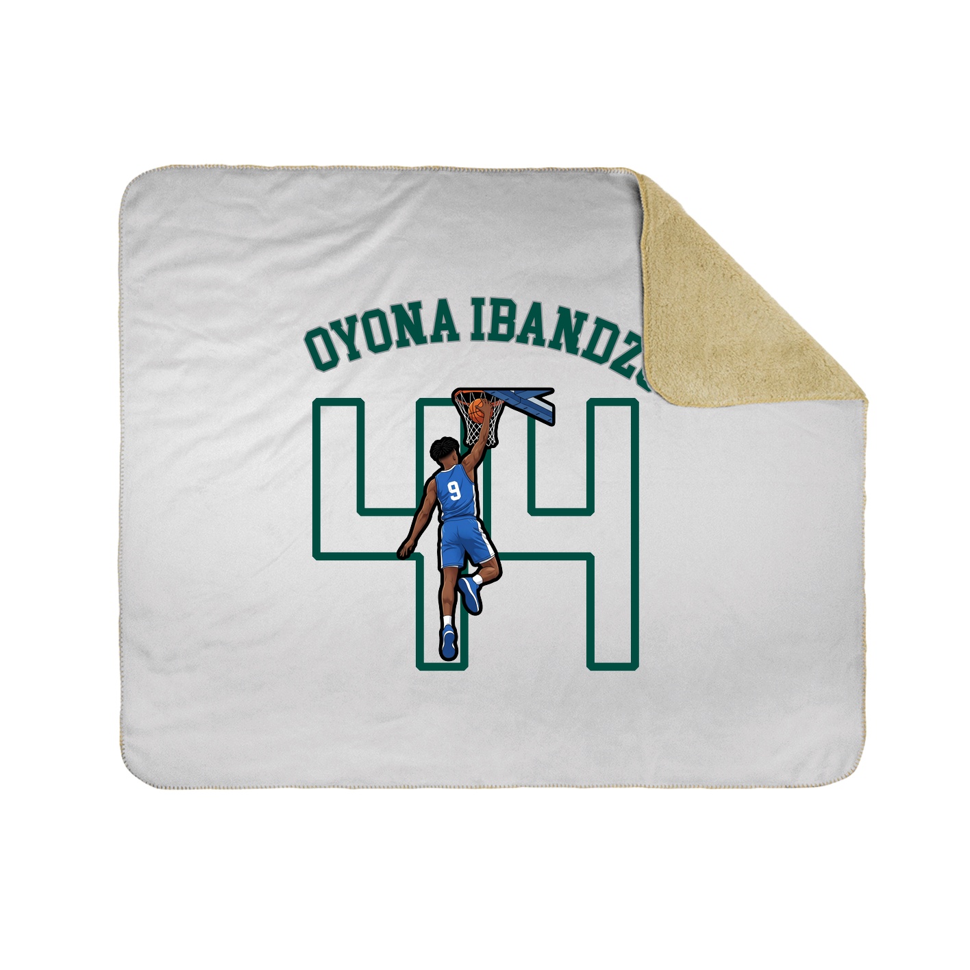 Throw Blanket — Shirsey Arch in White