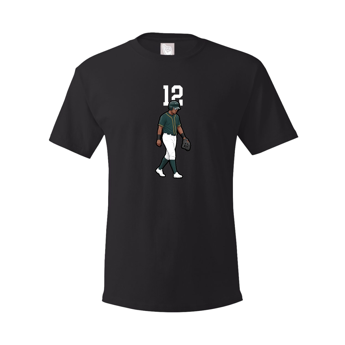 Tee — Number Top in Black