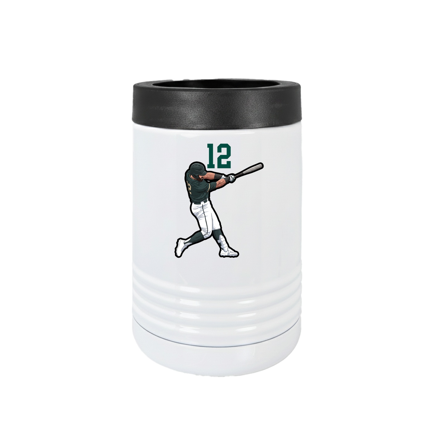 Beverage Holder — Number Top in White
