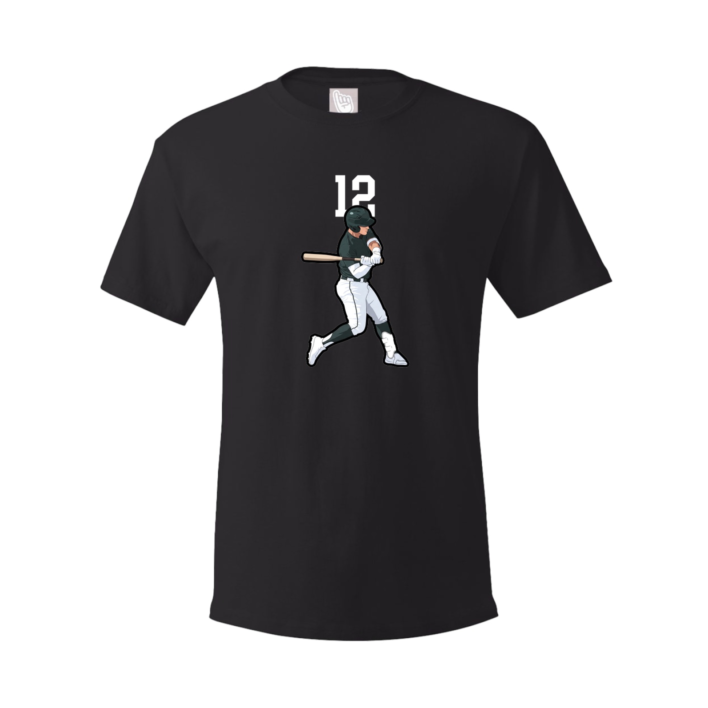 Tee — Number Top in Black