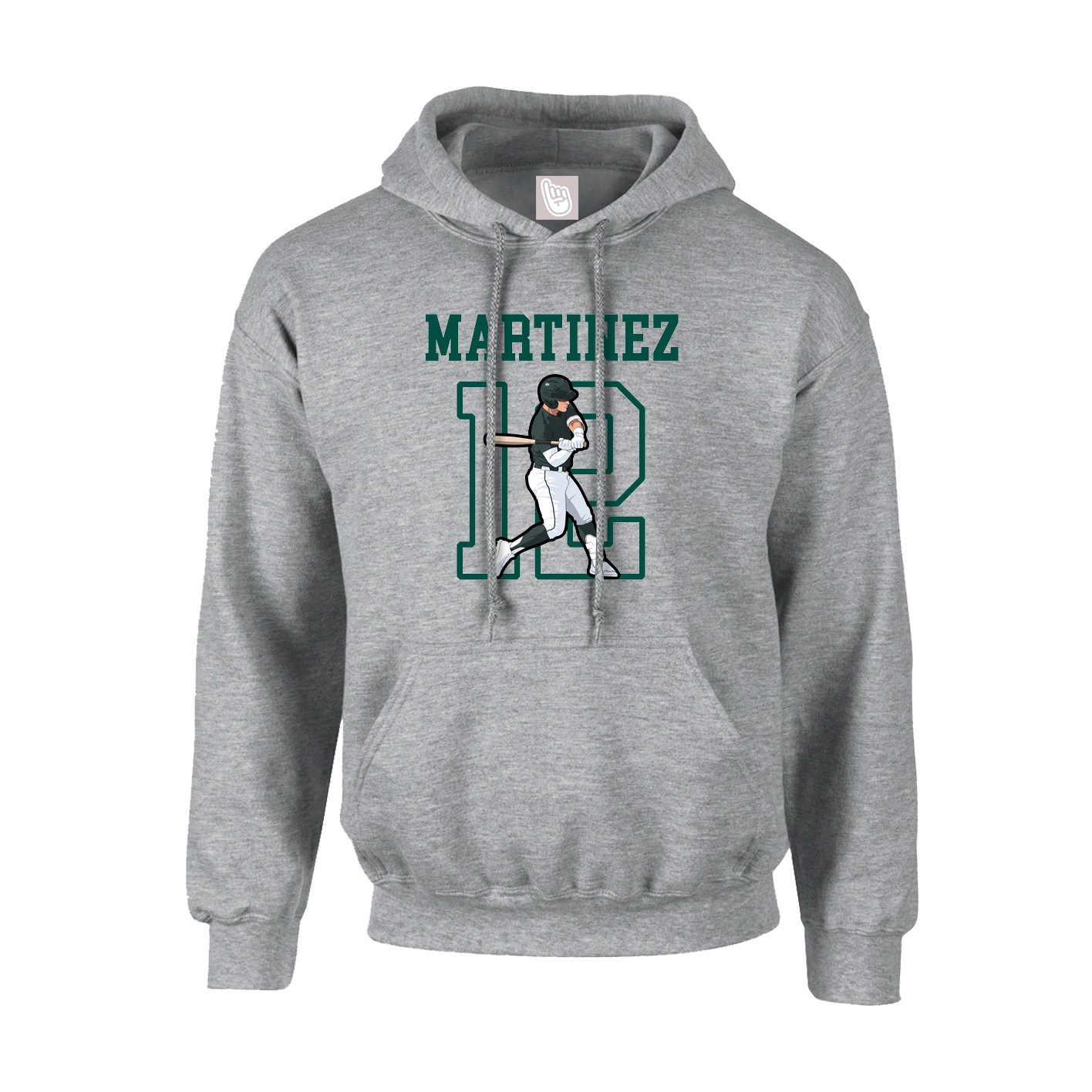 Hoodie — Shirsey in Grey