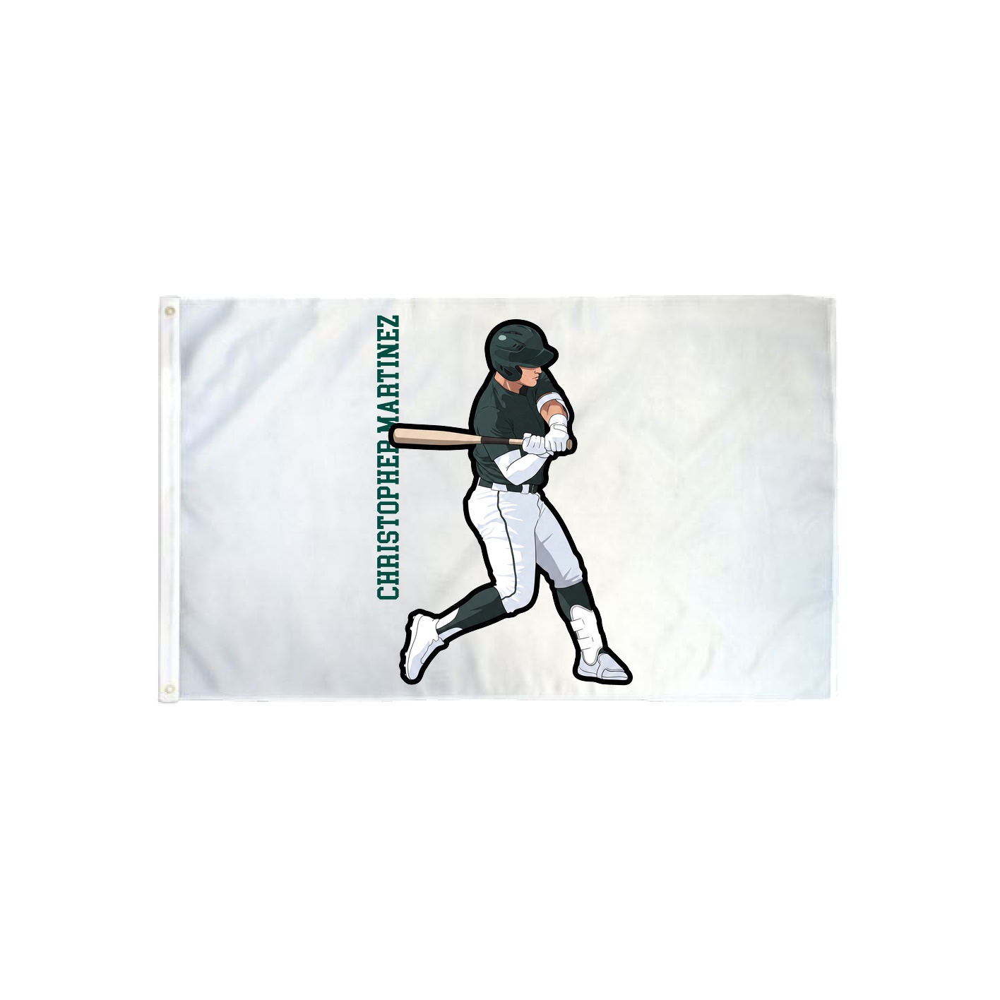 3x5 Flag — Name Vertical in Classic