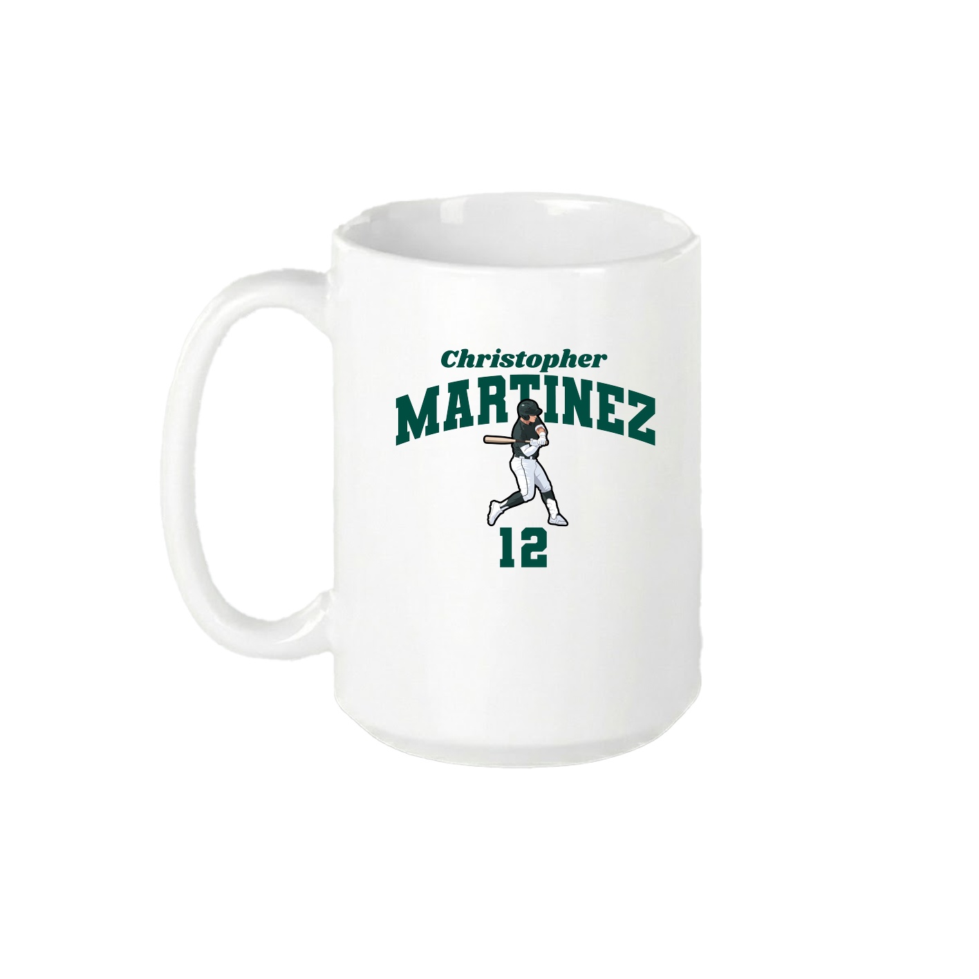 15oz Coffee Mug — Signature Arch in White