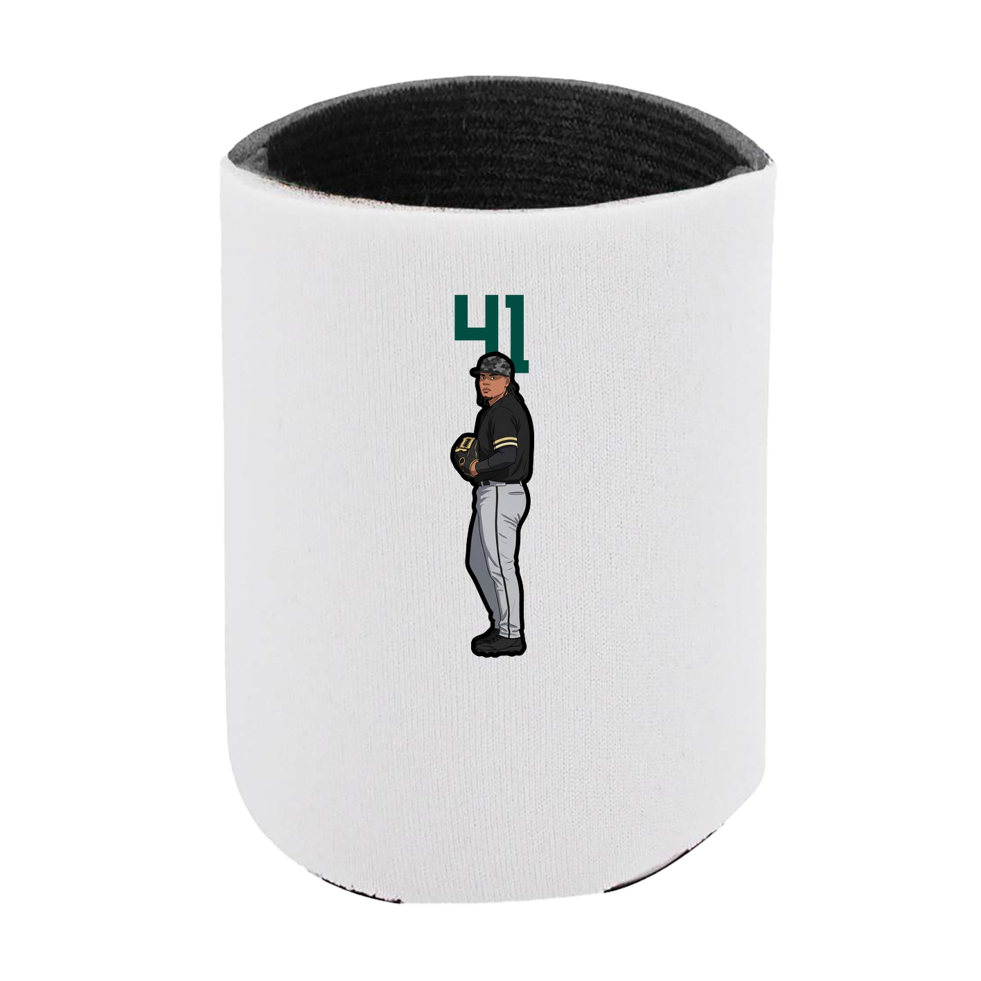 Can Holder — Number Top in White