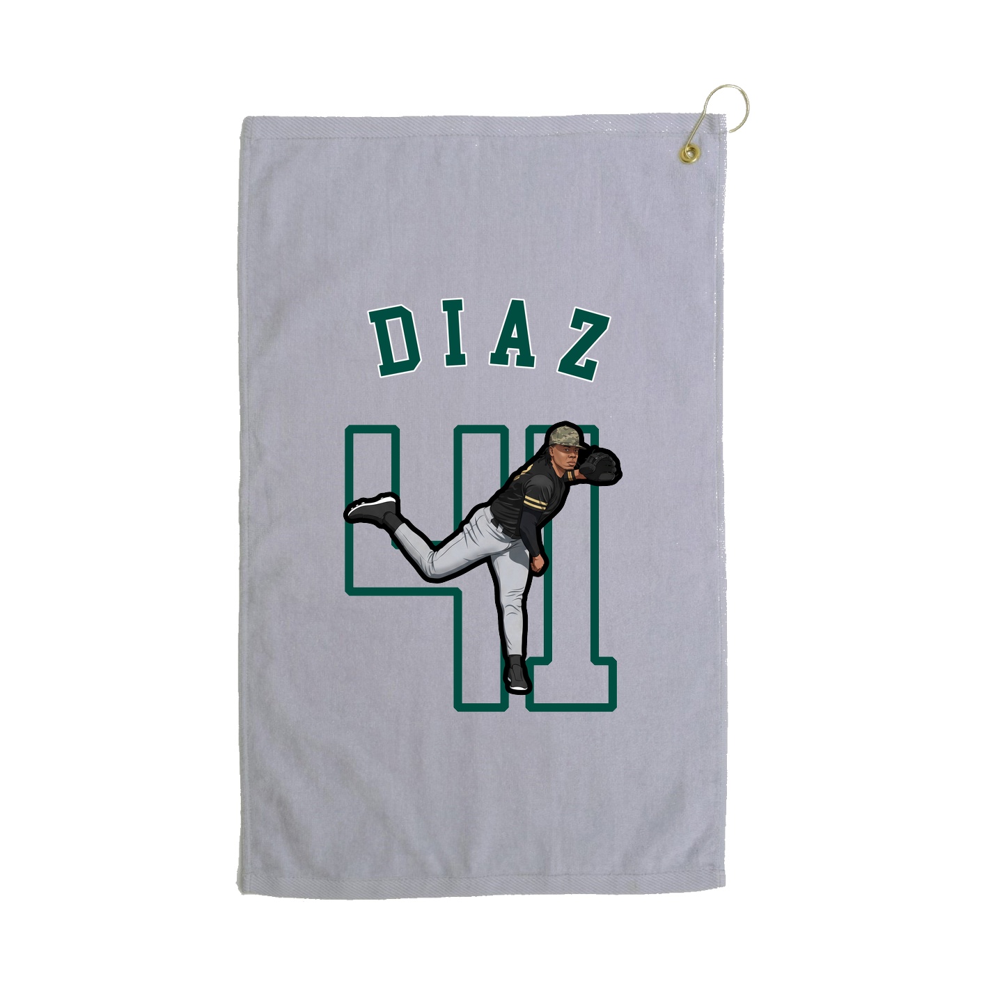 Golf Towel — Shirsey Arch in Grey